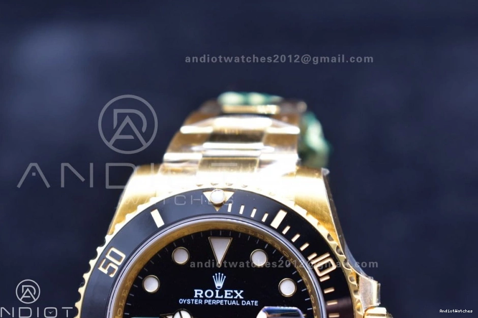 VSF Best LN 1:1 Bold Steel YG Edition Black 904L 1138 VS Ceramic Submariner 126618 0224